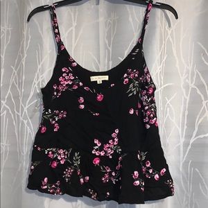 LA HEARTS FLORAL TANKTOP SIZE XS